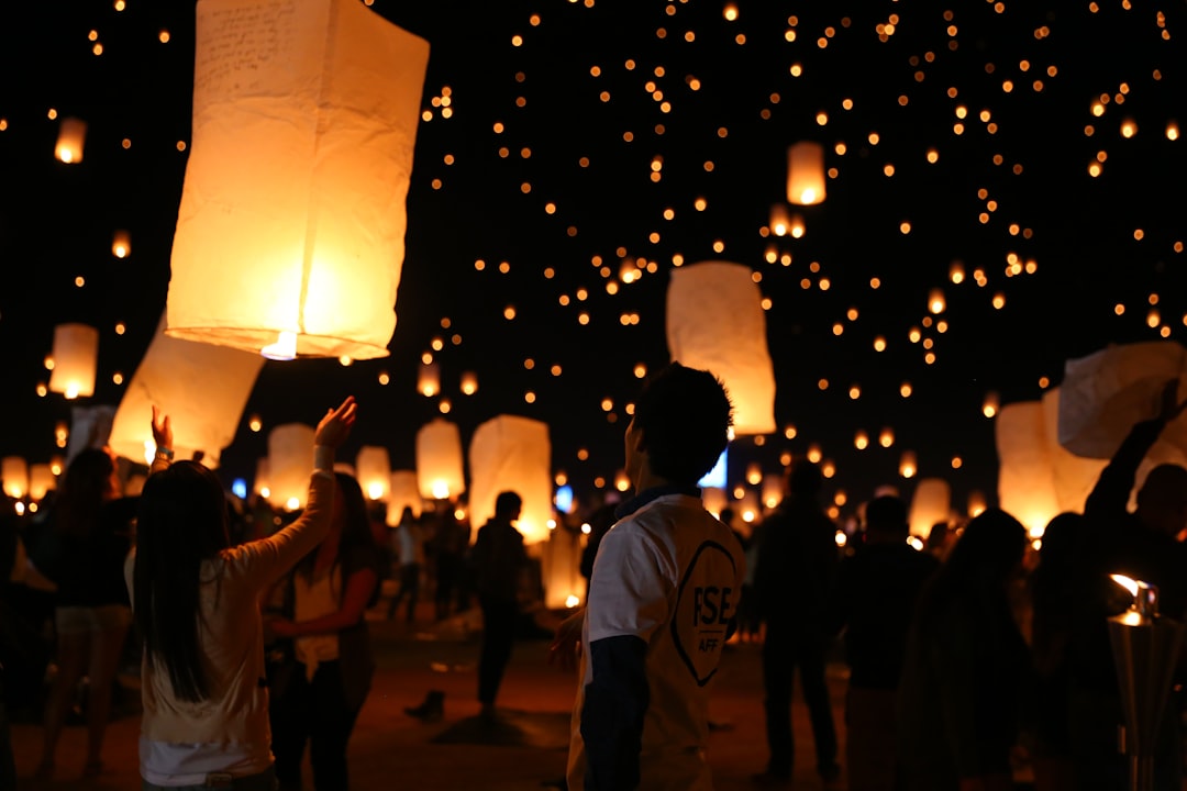 Photo Chinese lanterns